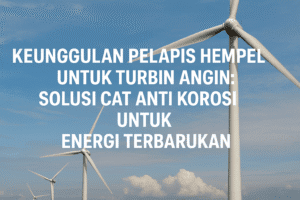 Pelapis Hempel untuk turbin angin sebagai solusi cat anti korosi pada proyek energi terbarukan