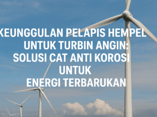 Pelapis Hempel untuk turbin angin sebagai solusi cat anti korosi pada proyek energi terbarukan