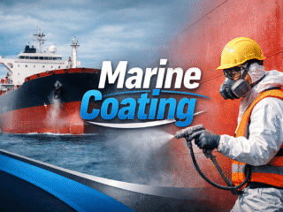 Marine coating pada kapal kargo untuk perlindungan dari air laut dan korosi