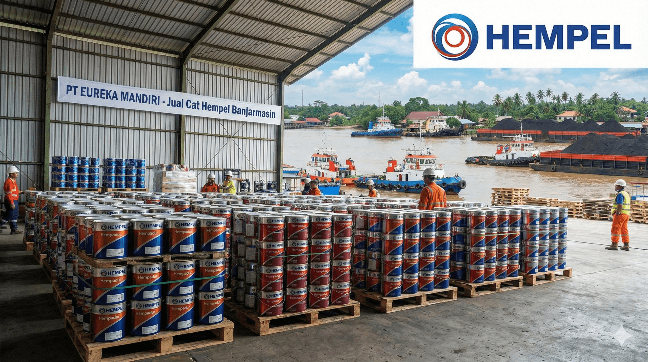 Jual Cat Hempel di Banjarmasin | Distributor Resmi & Konsultasi Teknis 1 1770332480047 scaled